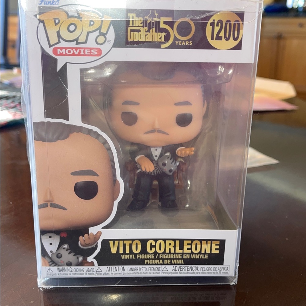 Funko Pop! Vito Corleone the godfather 50 years 1200 new in box vinyl figure